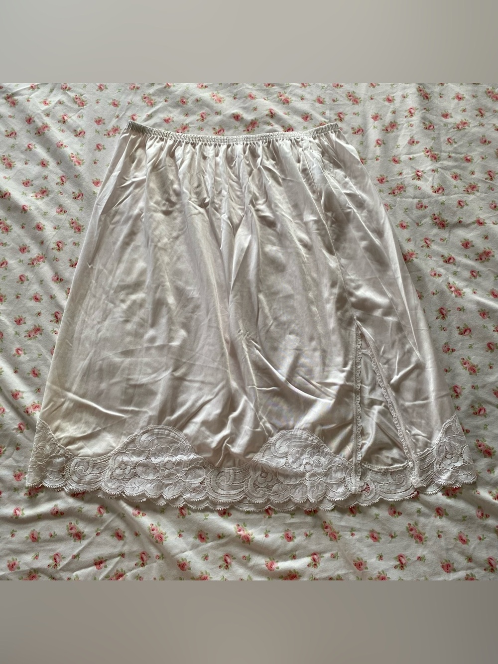 True Vintage Vanity Fair White Half Slip Skirt